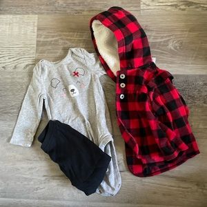 ❌SOLD ❌ 3 Piece Baby Girls Set - 6 Months